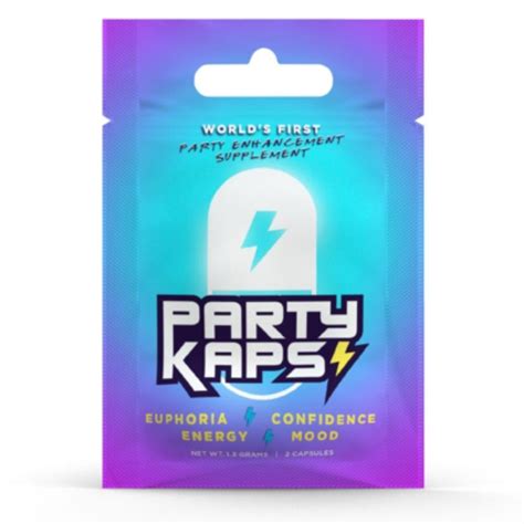 Party Pill Kaps 2 caps .